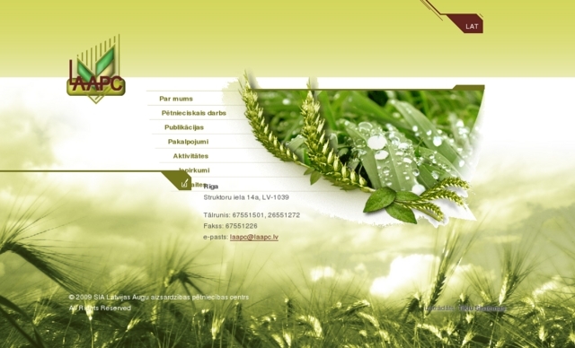 Latvijas augu aizsardzības pētniecības centrs valsts, SIA